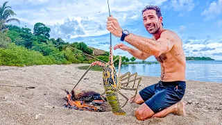 Remote Offshore Islands Catch & Cook (Green Lobsters, Tuna & Coconuts)