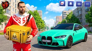 СУЕТА НА BMW M4 G82 ПО ГОРОДУ НА БЛЕК РАШЕ CRMP BLACK RUSSIA MOBILE