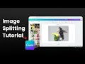 How to Split an Image Into Two in Canva
