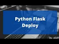 Python Flask Deploy to Production Blossom Tutorial