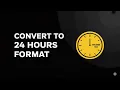 Convert to 24-Hour Time in JavaScript Handles 12 Correctly