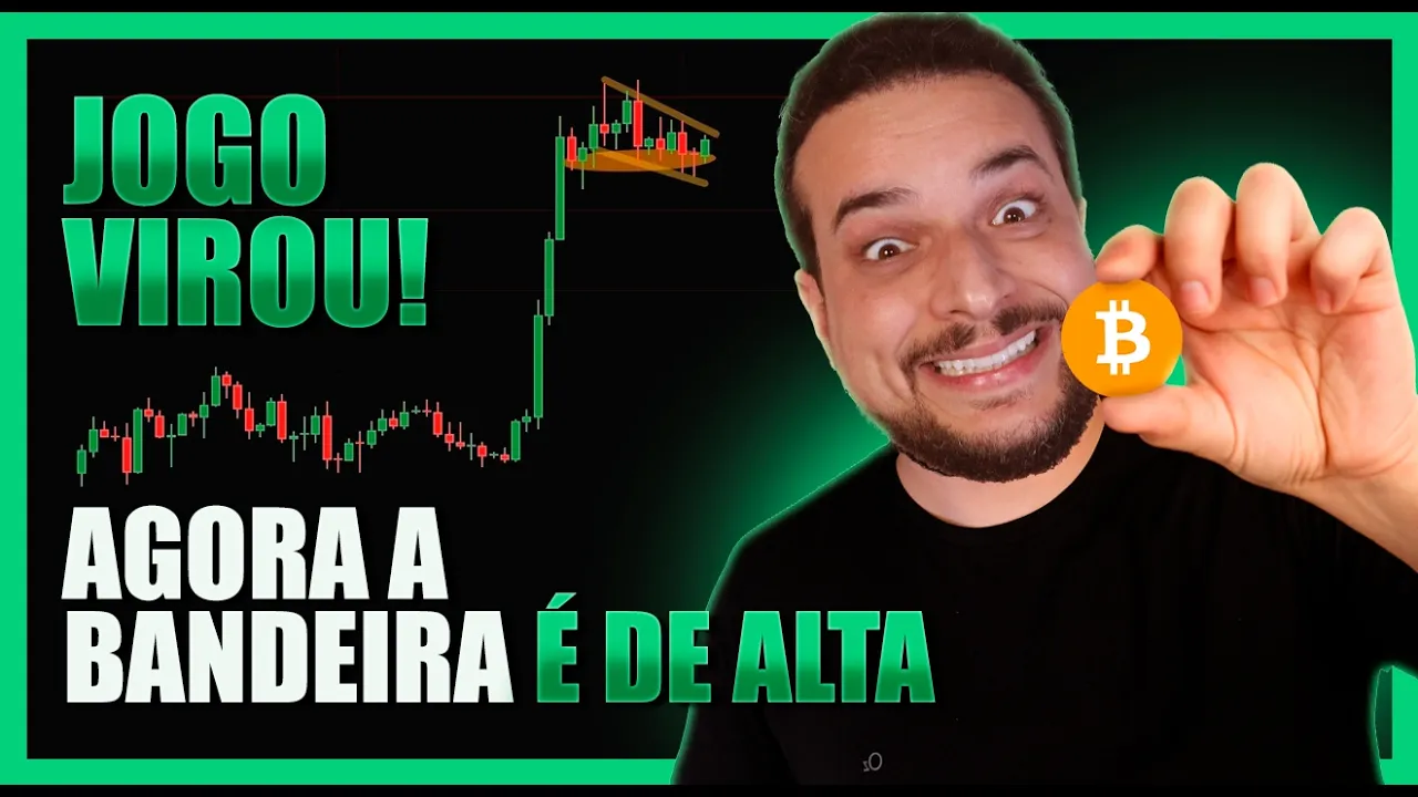 🚨 BITCOIN INVERTE BANDEIRA E INAUGURA O CICLO DE ALTA