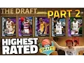 HIGHEST RATED DRAFT PART 2 - NBA 2K16 DRAFT