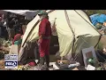 Tensions flare as homeless encampment along Sausalito waterfront is cleared