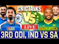 Lagu 🔴 IND vs SA, 3rd ODI, Cricket Live Match Today, Live Cricket Scores, Commentary 2nd Innings