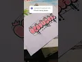 How to master bubble letter calligraphy Easy Tutorial