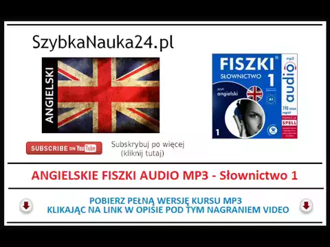 Download MP3 ANGIELSKI FISZKI MP3 - Nauka Słówek dla początkujących (Angielskie Fiszki Audio)