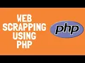 PHP - Getting started with web scrapping using php and simple html dom library