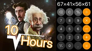 What Is This Diddy Blud Doing On The Calculator 10 Hours 