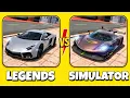 Extreme Car Driving Legends VS Extreme Car Driving Simulator