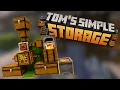 Minecraft Tom s Simple Storage Mod Updated Complete Guide