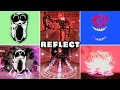 REFLECT DOORS FAN GAME - All Jumpscares All Crucifix Uses All Chase All Bosses ROBLOX