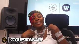 cc questionnaire with candy bleakz won la 