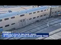 Woman crawls under stopped train in Hinsdale shows
