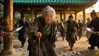 功夫電影！拄著拐杖的百歲老奶奶竟是個功夫大師，秒掃全場！ 👊 中國電視劇 | 功夫 | kungfu