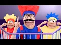 Download Lagu D Billions Song | Sleep, Baby Lya-Lya, Sleep with Mini DB | troll i don't draw parody Megaremix