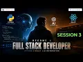 Become a Full Stack Developer Python React AI Integration