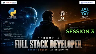 Become a Full Stack Developer Python React AI Integration