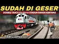 Download Lagu Rel Lama Sudah Di Geser ❗Update Double Track Sisi Barat Stasiun RANGKASBITUNG