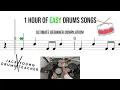 Download Lagu 🥁 1 Hour of Easy Drums Songs – Ultimate Beginner Compilation!