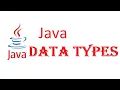 Java Tutorial - Java DataTypes w3Schools Ch Urdu Hindi