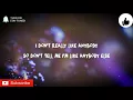 The Chainsmokers , feat. Drew Lowe -Somebody(Lyrics Video)