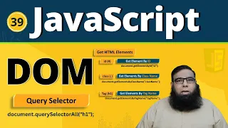 JavaScript DOM DOM Manipulation in JavaScript Class 39