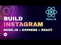 Build a Full-Stack Instagram Clone with the MERN Stack React Node js MongoDB