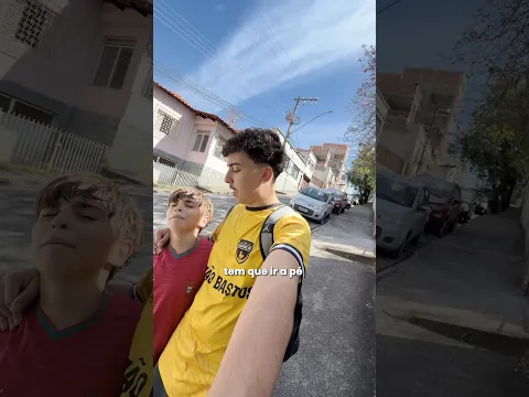MEU IRMÃOZINHO NÃO FEZ GOL NO TREINO E EU MANDEI ELE EMBORA! 🚶‍♂️