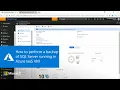 How to perform a backup of SQL Server running in Azure IaaS VM