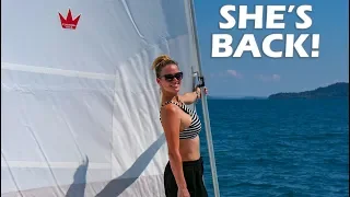 She’s Back!  Sailing a Monohull!