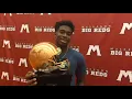 Muskegon s La Darius Jefferson reacts to winning MLive s Michigan High School Player of the Year