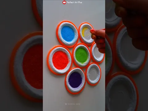 चूड़ी से सजाई Diwali की रंगोली 🌸 | Easy & Creative Bangle Rangoli Design