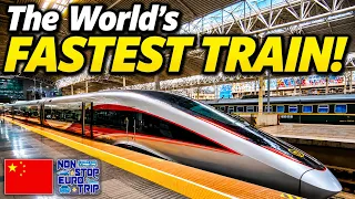 China's 400kmh ULTRA high-speed train with LIE-FLAT Suites!