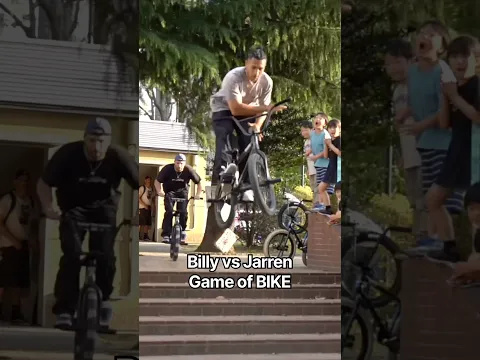 Game of BIKE: Billy Perry vs Jarren Barboza #bmx