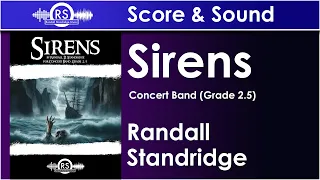 Sirens a Sequel to Shadow Cove March - Randall Standridge Concert Band Grade 2 5-3