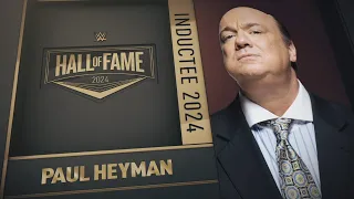 paul heyman wwe hall of fame class of 2024
