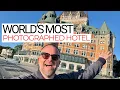 Fairmont Le Chateau Frontenac Tour Best Luxury Hotel In Quebec City Room Restaurants Bar Spa
