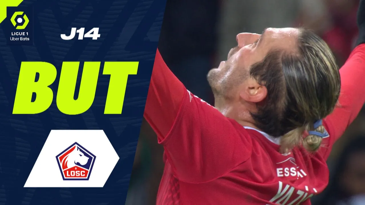 But Yusuf YAZICI (45' +2 - LOSC) LOSC LILLE - FC METZ (2-0 ...