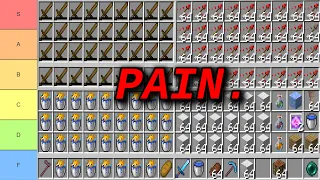 Ranking Minecraft's Most EVIL PvP Kits
