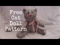 Free Cat Sewing Pattern