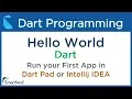 Dart Hello World Write your First Code in Dart and run it in DartPad or Intellij IDEA 1