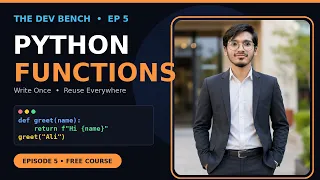 Python for Beginners - Functions Explained Write Once Reuse Everywhere The Dev Bench