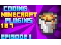 Making a Minecraft Plugin - My First Plugin 1 8 7 Episode 1