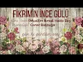 Fikrimin İnce Gülü (Piyano Karaoke) "La tonunda"