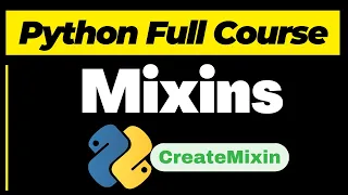 Python Mixins Object Oriented Programming Python Tutorial