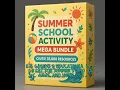 Summer School Activity Mega Bundle - 35 000 Fun Learning Resources for Kids PLR Resell Rights