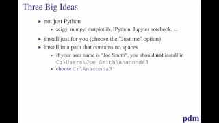 Python for Engineers Part 2 Installation - Overview