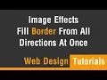 Arabic Tutorials - Image Effect Fill Border From All Direction At Once