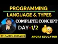 What is Programming Language Types of Programming Language Computer Programming Part -